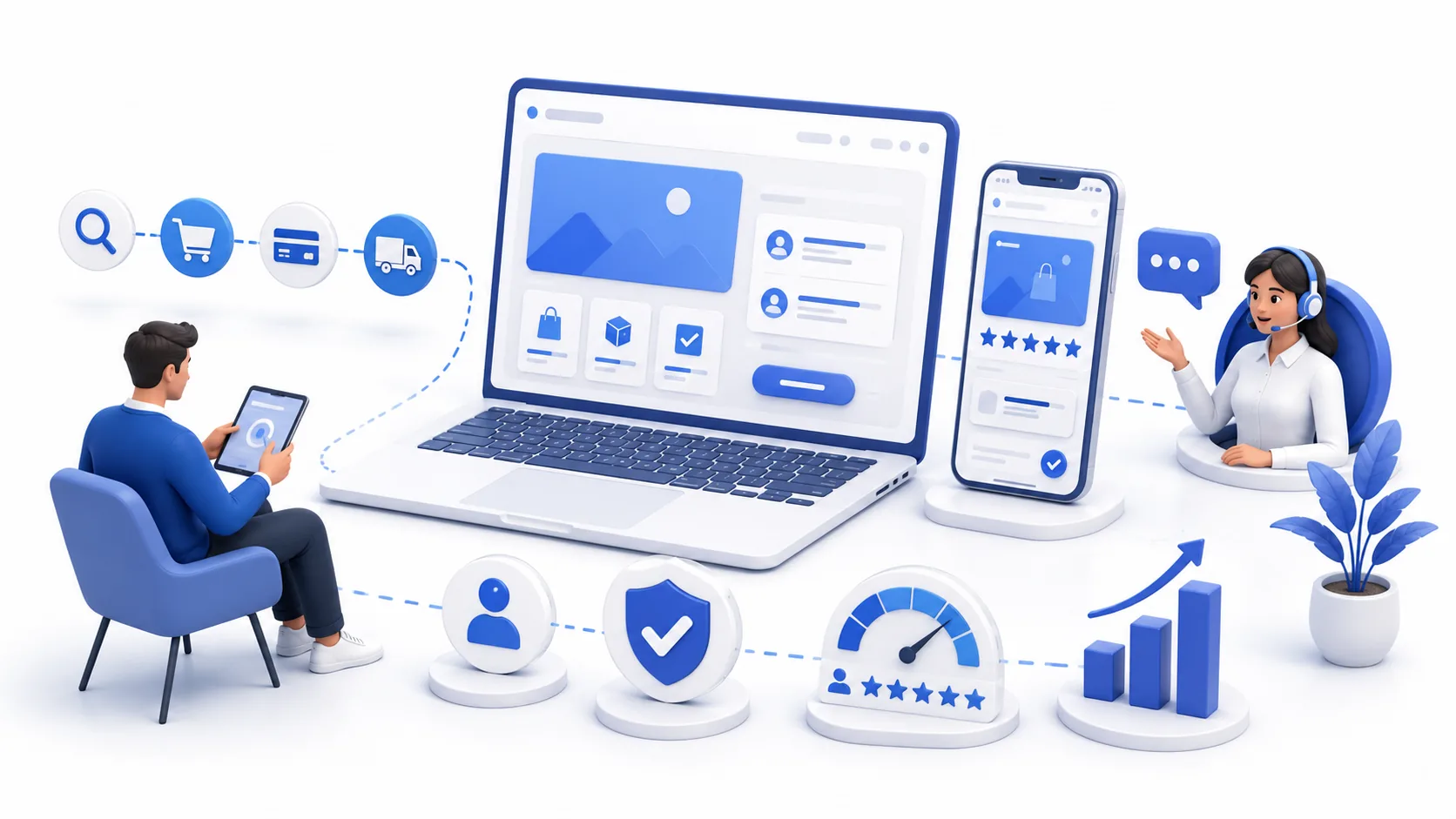Mejora de la experiencia del cliente online